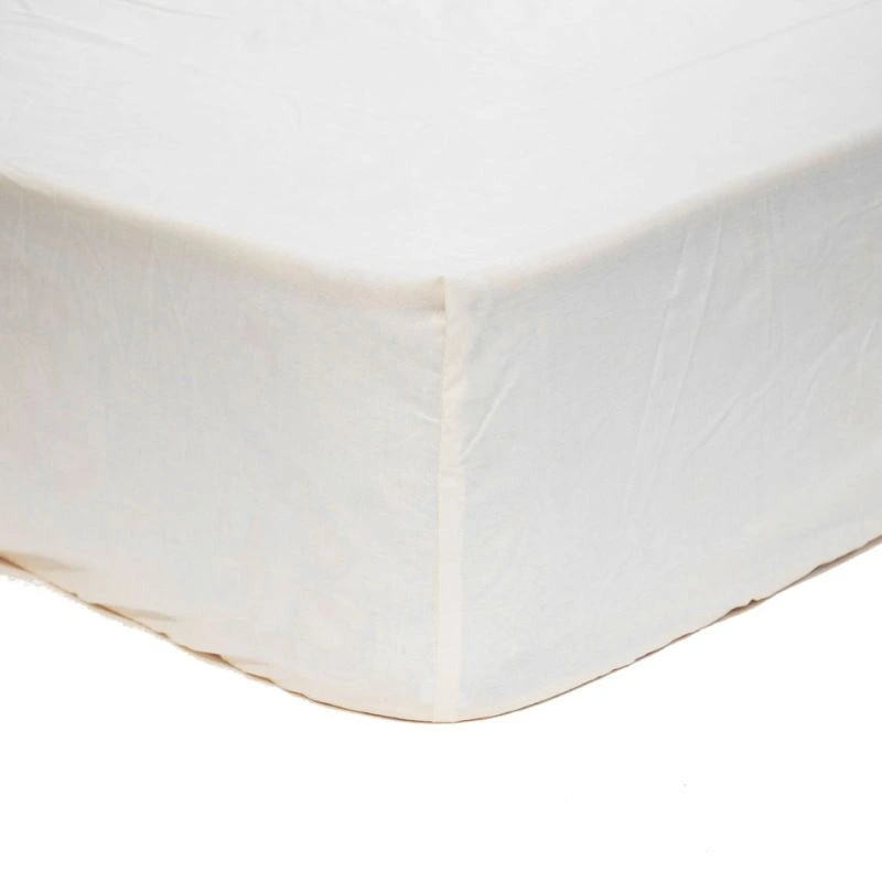 Sábana bajera beige - Algodonea Textil Hogar
